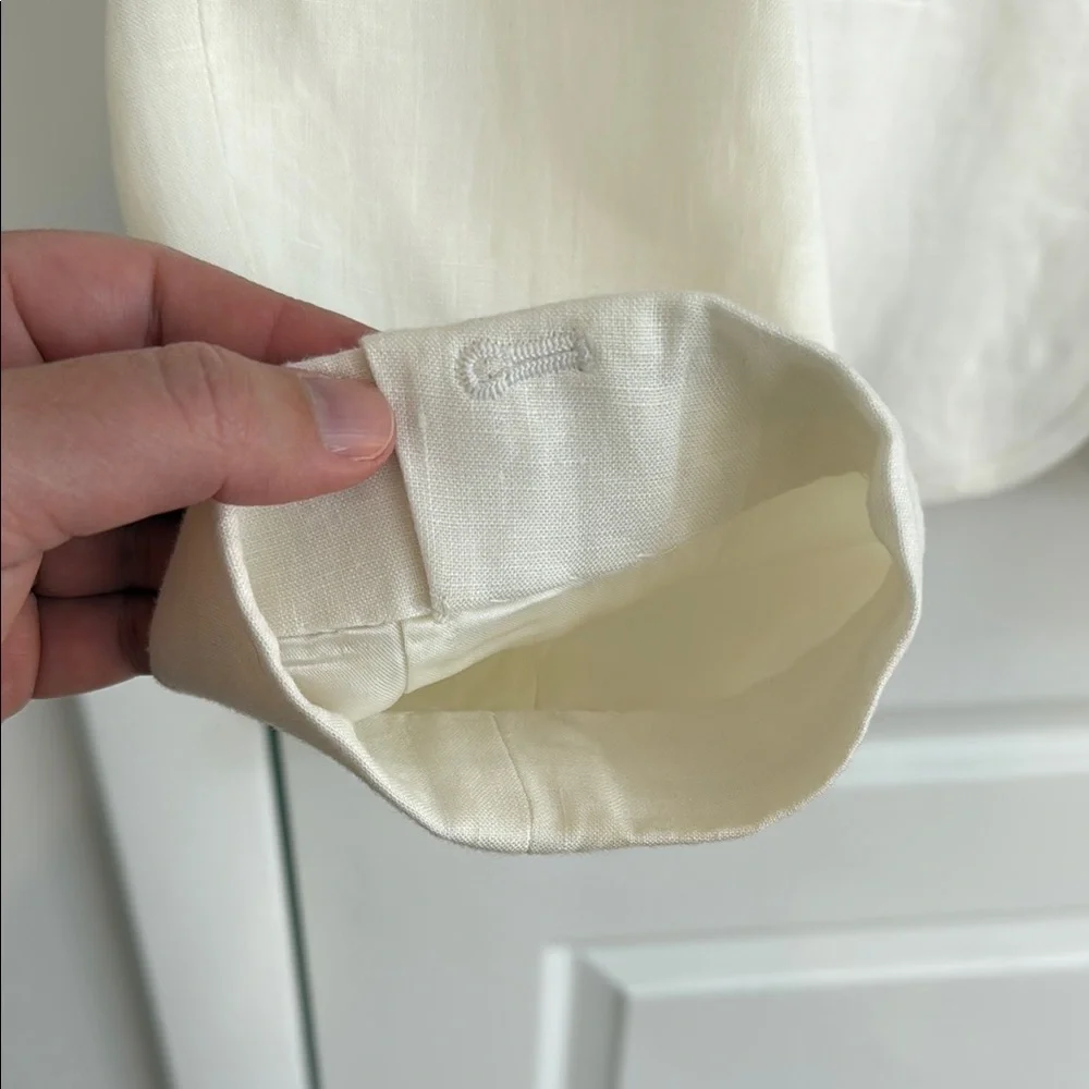Banana Republic Factory Linen Blazer Suit Jacket - Picture 4 of 15